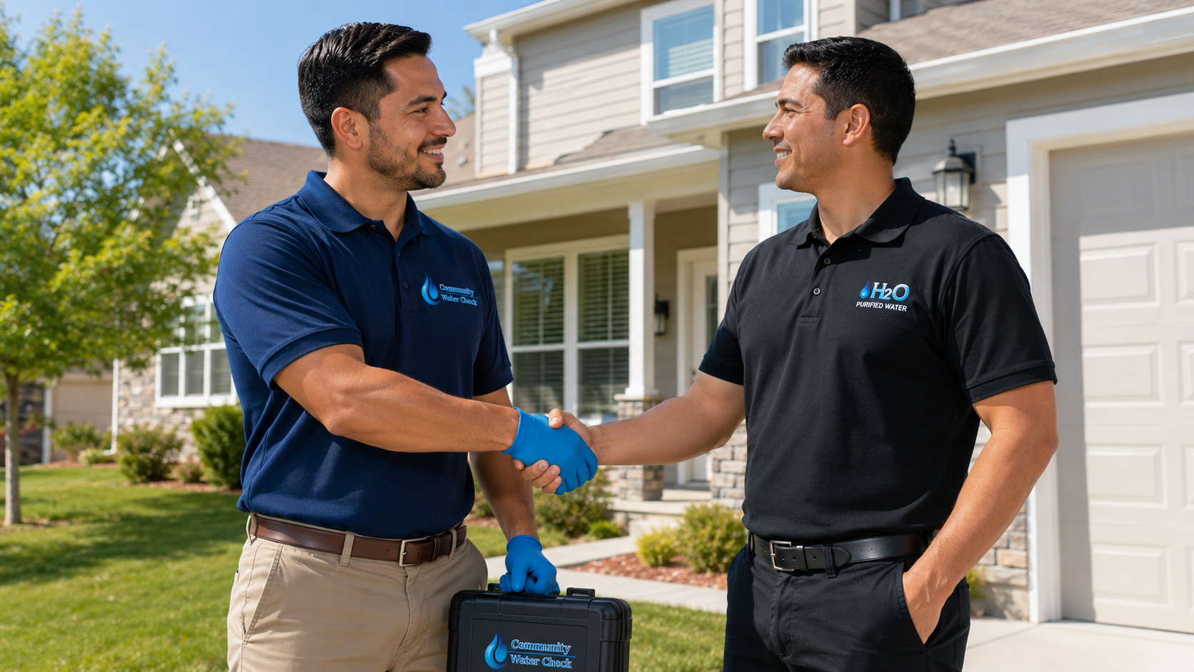Community Water Check and H2O Purified Water partnership